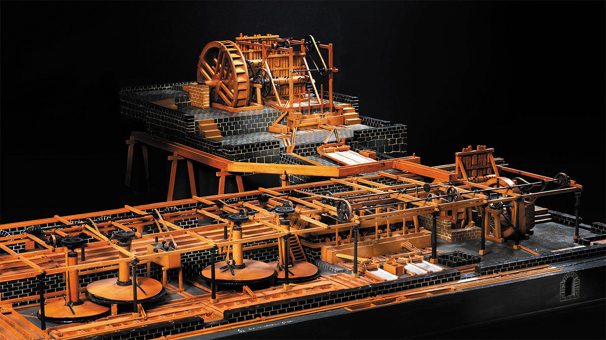 Фото 7. ТI 128. Модель Целлерфельдской рудообогатительной фабрики. Германия