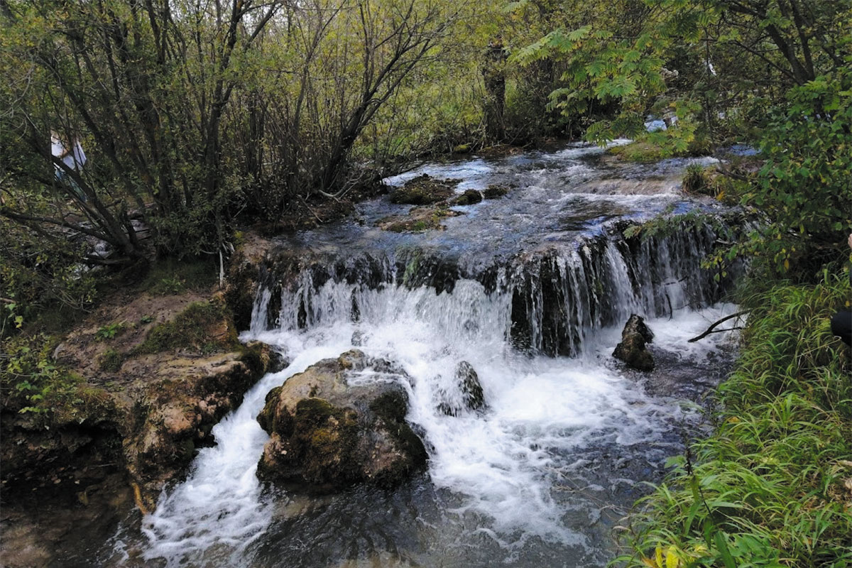 Рис. 17. Водопад на Симоновском ручье (фото автора)